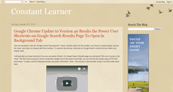 Desktop Screenshot of constant-learner.com